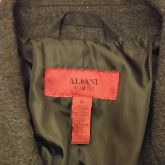 ALFANI MENS PEACOAT JACKET - Picture 4 of 4